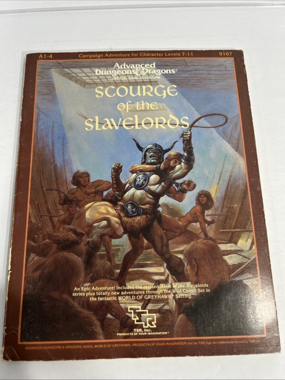 TSR AD&D 1st Edition Scourge of the Slave Lords Dungeons  Complete 9167